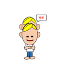 不思議なお隣さん（個別スタンプ：15）