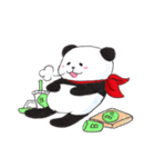 Banda the Lazy Panda（個別スタンプ：7）