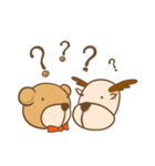 熊とエルクの毎日（個別スタンプ：12）