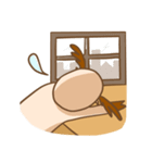 熊とエルクの毎日（個別スタンプ：27）