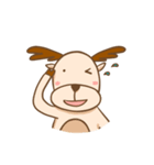 熊とエルクの毎日（個別スタンプ：35）