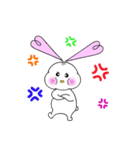 ハート耳のうさぎのラブちゃん（個別スタンプ：26）