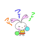 ハート耳のうさぎのラブちゃん（個別スタンプ：31）
