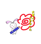 ハート耳のうさぎのラブちゃん（個別スタンプ：39）