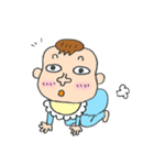 赤ちゃん色々スタンプ（個別スタンプ：35）