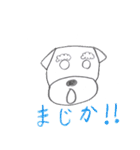 トイプーとシュナウザー（個別スタンプ：5）