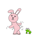 facial paralysis Rabbit（個別スタンプ：2）