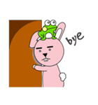 facial paralysis Rabbit（個別スタンプ：3）