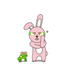 facial paralysis Rabbit（個別スタンプ：8）