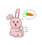 facial paralysis Rabbit（個別スタンプ：11）