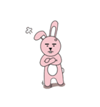facial paralysis Rabbit（個別スタンプ：21）
