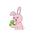 facial paralysis Rabbit（個別スタンプ：23）