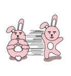 facial paralysis Rabbit（個別スタンプ：29）