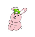 facial paralysis Rabbit（個別スタンプ：30）