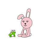 facial paralysis Rabbit（個別スタンプ：31）