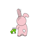facial paralysis Rabbit（個別スタンプ：32）
