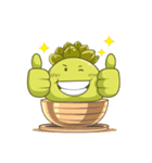 Haworthia Kingdom : Obtusa Monster（個別スタンプ：14）