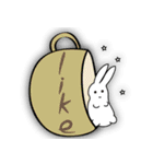 minmin....rabbit in cup（個別スタンプ：18）