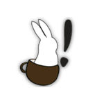 minmin....rabbit in cup（個別スタンプ：26）