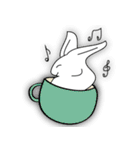 minmin....rabbit in cup（個別スタンプ：29）