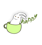 minmin....rabbit in cup（個別スタンプ：33）