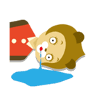 たぬきつねスタンプ ＜その2＞（個別スタンプ：18）