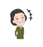 Thai Army Wives V.1（個別スタンプ：21）
