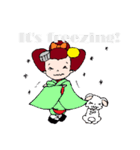 舞妓まいちゃん使える生きた英会話フレーズ（個別スタンプ：3）