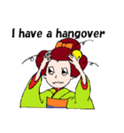 舞妓まいちゃん使える生きた英会話フレーズ（個別スタンプ：34）