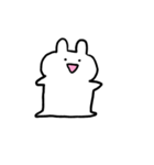 うさぎ 文字なし（個別スタンプ：2）
