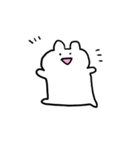うさぎ 文字なし（個別スタンプ：6）