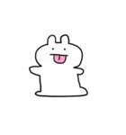 うさぎ 文字なし（個別スタンプ：12）