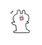 うさぎ 文字なし（個別スタンプ：15）