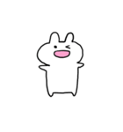 うさぎ 文字なし（個別スタンプ：21）