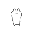 うさぎ 文字なし（個別スタンプ：23）