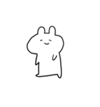 うさぎ 文字なし（個別スタンプ：26）