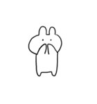 うさぎ 文字なし（個別スタンプ：30）