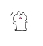 うさぎ 文字なし（個別スタンプ：37）