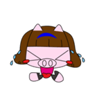 Single daily silly Pig（個別スタンプ：15）