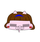 Single daily silly Pig（個別スタンプ：26）