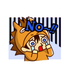 極ウマくん【1】（個別スタンプ：20）