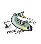 覚えられる！魚スタンプ（個別スタンプ：20）