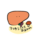 使いやすい肝臓くん（個別スタンプ：30）