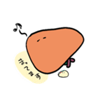 使いやすい肝臓くん（個別スタンプ：31）
