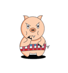 Piggy Man（個別スタンプ：9）