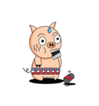 Piggy Man（個別スタンプ：10）