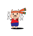 Piggy Man（個別スタンプ：18）