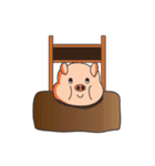 Piggy Man（個別スタンプ：37）