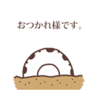 まじめなチンアナゴ。（個別スタンプ：6）