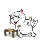 Stupid Fat White Cat（個別スタンプ：9）